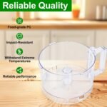 7-Cup Food Processor Work Bowl Compatible with Cuisinart DLC-10 Series（4tabs）, Replace#: FP-631AGTXT,Note: This is a replacement for the one with 4 tabs on the rim ONLY - Image 5