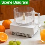 7-Cup Food Processor Work Bowl Compatible with Cuisinart DLC-10 Series（4tabs）, Replace#: FP-631AGTXT,Note: This is a replacement for the one with 4 tabs on the rim ONLY - Image 7
