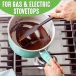 GreenLife Soft Grip Diamond Sandstone Healthy Ceramic Nonstick, 2QT Saucepan Pot with Lid, PFAS-Free, Dishwasher Safe, Turquoise and Cream - Image 4