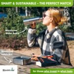 Blockhütte Food Thermos for Adults - 24 oz | Wide Mouth Thermos for Soup with Spork & Brush | Stainless Steel Thermal Lunch Box 14h Hot | Insulated Lunch Containers for Travel, Work, School - Image 5