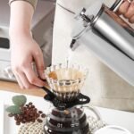Travel French Press, 34oz Stainless Steel Coffee Press for Camping, Double Wall Insulated & No Drip Spout plastic free coffee maker - Image 8