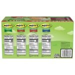 Mott's No Sugar Added Applesauce Variety Pack, 4 Flavors – Apple, Strawberry, Cinnamon & Blueberry, Made from Real Fruit, No Artificial Flavors, 3.2 Clear Pouches, 20 Pack - Image 3