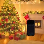 YIQU Smart Color Changing Christmas Lights, 66 FT 200 LED RGB String Lights with Remote App Control and Timer, Music Sync Multiple Modes Twinkle Mini Light Waterproof Indoor Outdoor - Image 7