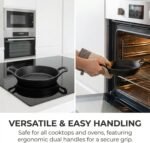 Hiceeden 4 Pcs Small Cast Iron Skillets, 6.3 x 6.3 x 1.6 Inch Non-stick Cast Iron Pan, Mini Frying Pans with Double Handle for Stove, Oven, Grill Safe, Indoor and Outdoor Use - Image 5