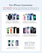 charmast Small Portable Charger for iPhone, Ultra-Compact 20W PD Fast Charging Power Bank 5000mAh, Mini Battery Pack for iPhone 14/14 Pro Max/13/13 Pro Max/12/12 Pro Max/11/XR/X/8/7/6 etc - Image 3