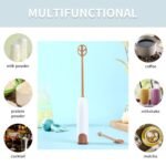 Handheld Electric Baby Formula Mixer,Handheld Drink Mixer (White) - Image 5