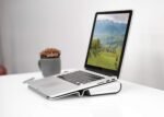 Chill - Stand for MacBook or PC Laptop. Two Fans to Keep Your Laptop Running Cool.Take It Anywhere with You. Aluminum Built Allows it to Hold The Heaviest laptops - Image 4