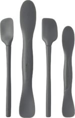 Tovolo All Silicone Mini Tool Set, Charcoal - Set of 4 - Image 3