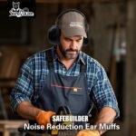 Ear Protection Ear muffs Noise Reduction NRR 28dB Adjustable Hearing Protection for Working Mowing SK-06P - Image 9