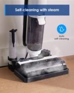 Tineco Corded Wet Dry Vacuum Steam Mop All-in-one, Hardwood Floor Cleaner Great for Sticky Messes, Floor ONE S5 Steam Smart for Hard Floors with Digital Display and Long Run Time - Image 5