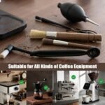 Coffee Grinder Cleaning Kit - 5Pcs Large Soft Brush, Small Hard Brush, Group Head Brush, Long-reach Brush & Air Blower for Coffee & Espresso Machine Parts & Accessories - Image 5