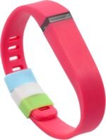 20Pcs Protective Silicone Fastener Rings Holder for Fitbit/Fitbit Alta/Garmin Vivofit/Samsung Gear Fit Wristband, Mixed-Color - Image 3