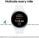 Samsung Galaxy Watch 8 (2025) 44mm Bluetooth Smartwatch, Cushion Design, Fitness Tracker, Sleep Coaching, Running Coach, Energy Score, Heart Rate Tracking, Silver [US Version] (Renewed) - Image 4