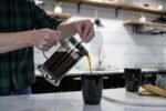 Elanze Designs Stainless Steel 1 Liter Glass French Press Coffee and Loose Leaf Tea Maker - Image 5