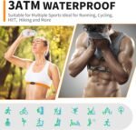 EZON Heart Rate Monitor Chest Strap C009Pro,ANT+& Bluetooth 5.1 Dual Protocol,Up to 400H Battery Life,Compatible with Polar/Strava/Wahoo/Peloton,Ideal for Fitness Training Cycling - Image 6