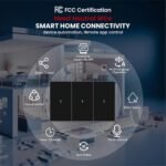 WiFi Smart Push Button Light Switch, Neutral Wire Required, Single-Pole, Single-Gang 3-Button, Works with Alexa, 2.4GHz, Non-Dimmable, Black - Image 4