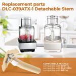 Replacement Parts DLC-039ATX-1 Compatible with Cuisinart 14 Cup Food Processor, Detachable Stem Compatible with DFP-14, DLC-2014 & MP-14 Models - Image 3