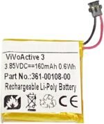 160mAh 361-00108-00 Battery Replacement Compatible with Garmin Vivoactive 3 GPS Smartwatch with Free Installation Tools. - Image 3