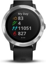 Smartwatch GARMIN Vivoactive 3 1,2in GPS Waterproof 5 ATM Glonass Black Stainless Steel (Renewed) - Image 3