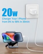 CXX 10FT Charger for iPhone 20W Fast Charging [MFi Certified, 2-Pack] USB-C PD Block & Extra Long Cable Compatible with iPhone 14/13/12/11/Pro/Plus/Max/Mini/SE, iPad & More - Image 3