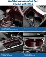 JOYTUTUS Cup Holder Phone Mount for Car, Car Cellphone Large Adapter Long Arm with 360 Degree Rotation, Compatible iPhone, Samsung & All Smartphones,Black,1 Pack - Image 5