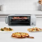 N FLIP 10-in-1 Digital Air Fryer Convection Toaster Oven, Space-Saving Flip-Up Design, 1800W Countertop Oven for Baking, Roasting, Broiling & Dehydrating, Stainless Steel - Image 4