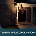 Linkind Smart Solar Spot Lights Outdoor SL5C, Solar Lights Outdoor Spotlight Cool/Warm White/Color Changing, APP/Voice Control IP67 Landscape Lighting for Yard, Garden, Pathway(2 Pack) - Image 5