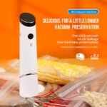 ICEDOG Portable Vacuum Sealer Kit - 30 Reusable Bags Included | Compact Handheld Food Saver for Meat, Cheese & More | Powerful Seal Technology | Ideal for Home, Camping & Travel (30) - Image 3