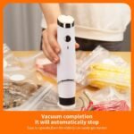 ICEDOG Portable Vacuum Sealer Kit - 30 Reusable Bags Included | Compact Handheld Food Saver for Meat, Cheese & More | Powerful Seal Technology | Ideal for Home, Camping & Travel (30) - Image 5