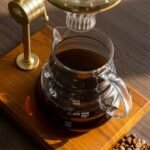 L'ÉPICÉA Pour Over Coffee Maker Set, Pour Over Coffee Maker with Stand, Adjustable Stainless Steel Stand, Wooden Base, Paper Filters, Cone Glass Coffee Carafe, Pour Over Coffee Dripper - Image 4