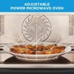 Midea 4-in-1 Multifunctional Microwave Steam Oven, Combo Air Fryer, Steamer & Microwave Oven, 32 Auto Functions, Adjustable Power and Temperature, Color Screen Touch Control, 0.9CU.FT./23L - Image 4