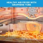 Midea 4-in-1 Multifunctional Microwave Steam Oven, Combo Air Fryer, Steamer & Microwave Oven, 32 Auto Functions, Adjustable Power and Temperature, Color Screen Touch Control, 0.9CU.FT./23L - Image 5