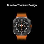 SAMSUNG Galaxy Watch Ultra 47mm LTE AI Smartwatch w/Energy Score, Wellness Tips, Heart Rate Tracking, Sleep Monitor, Fitness Tracker, GPS, 2024,Titanium Silver (Renewed) - Image 4