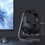 Gtheos Wireless Gaming Headset for ps5, ps4, Elden Ring, PC, Mac, Switch, Bluetooth 5.3 Gaming Headphones with Noise Canceling Microphone, 45H Battery, RGB Light, Black - Image 7