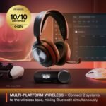 SteelSeries Arctis Nova Pro Wireless Multi-System Gaming Headset - Premium Hi-Fi Drivers - Active Noise Cancellation - Infinity Power System - ClearCast Gen 2 Mic (Renewed) - Image 3