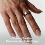 Vic Ring, Ultra-Light Titanium Smart Ring, 7-Day Battery Life, Fitness/Sleep/Stress Tracker for Women & Men, No APP Subscription Fees, IP68 Waterproof, iOS & Android Compatible (Rose Gold, 10) - Image 4