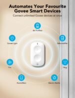 GoveeLife Smart Mini Double Button Switch, Group Control Multiple Devices, Versatile Wireless Control Button, Battery Powered, Supports Most GoveeLife Smart Products - Image 5