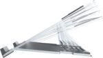 Cooler Master ErgoStand Air Silver Fanless Laptop Stand MNX-SSEW-NNNNN-R1 HS1410 - Image 4