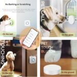 EverNary Dog Door Bell for Potty Training, WiFi Doggie Door Bell,Smart Wireless Doggy Doorbell with Phone App,Waterproof Touch Button with Large Activate Range (1 WiFi Receiver 2button) - Image 3