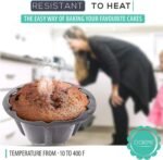 O’Creme Bakeable Plastic Mini Cake Pan - Baking Pan With Non-Stick Silicone - Reusable Mold For Baking and Much More - 25 QTY Pack - Image 5