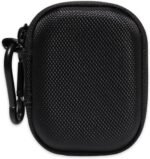 CaseSack Case for JLab Go Pop+,Go Air Pop, Air Tones+/ Tones, JBuds Mini True Wireless Earbuds, Compact Organizer for The Charger case and Charger Cord (Black) - Image 3