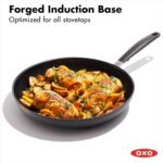 OXO Frying Pan, Non Stick Magneto Induction Pan - Induction & Oven Safe Cookware - 30 cm, Black - Image 4