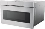 SHARP SMD2470ASY Microwave Drawer Oven, 24-inch, 1.2 Cubic Feet, 950 Watt, Concealed Control Panel with Digital LCD Display, Stainless Steel - Image 3