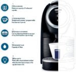 Lavazza BLUE Classy Mini Single Serve Espresso Coffee Machine LB 300, 5.3" x 13" x 10.2" 2 Coffee selections: simple touch controls, 1 programmable free dose and 1 pre-set - Image 4