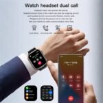 2 in 1 Smart Watch with TWS Earbuds,2.02" HD Touch Screen Fitness Watch,Bluetooth Call,Waterproof Sports Tracker Compatible with Android & iPhone - Image 3
