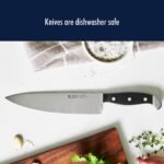 HENCKELS Statement Razor-Sharp 2-pc Chef Knife Set, German Engineered Informed by 100+ Years of Mastery, Black/Stainless Steel - Image 6