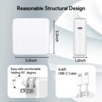 Mac Book Pro Charger - 96W USB C Charger Fast Charger for USB C Port MacBook pro & MacBook Air, ipad Pro, Samsung Galaxy and All Type C Device, 6.6 ft USBC Cable Included - Image 5