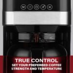 Melitta Aroma Tocco Thermal Drip Coffee Maker, 8-Cup, Programmable with Automatic Shut-Off, Pause & Serve, Stainless Steel Carafe with 5-Pack Coffee Filters - Image 4