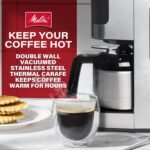 Melitta Aroma Tocco Thermal Drip Coffee Maker, 8-Cup, Programmable with Automatic Shut-Off, Pause & Serve, Stainless Steel Carafe with 5-Pack Coffee Filters - Image 5