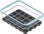 Chicago Metallic 24-Cup Silicone Muffin Pan, Nonstick Bakeware with Wire-Reinforced Rim, BPA-Free Food-Grade Silicone, Oven Safe to 428°F, Dishwasher Safe, Easy Cupcake Release - Image 4
